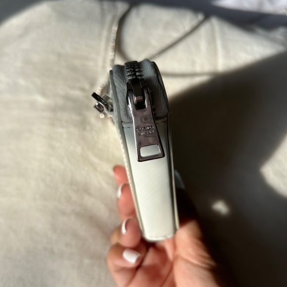 Prada Triangle Pouch Bag with Chain - Picture 9 of 10